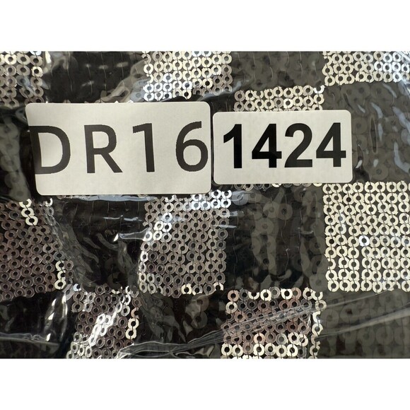 Bar lll Printed Mesh Mock-Neck mini Dress black grey With Side Slit Size Xl - Picture 10 of 10